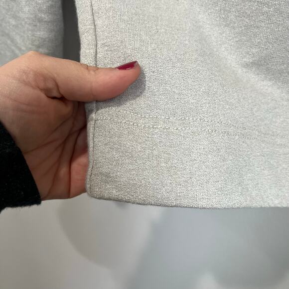 COS Linen Cotton Blend Wide Leg Cropped Shorts Minimalist Neutral Sz EUR XS - Picture 6 of 7